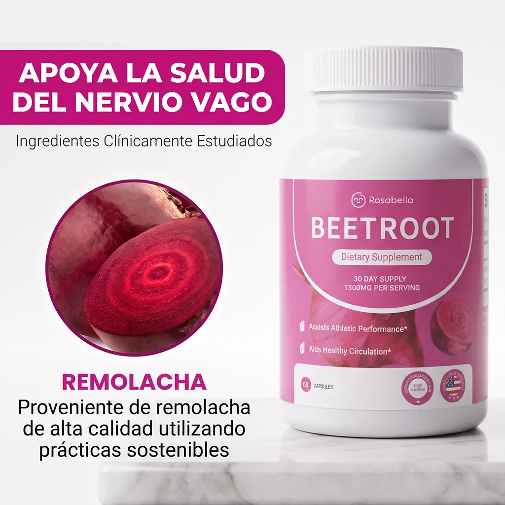 Beetroot — fórmula para el nervio vago